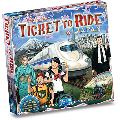 鐵道任務地圖擴充: 日本/義大利 英文版 TICKET TO RIDE MAP COLLECTION: VOLUME 7 JAPAN & ITALY EN