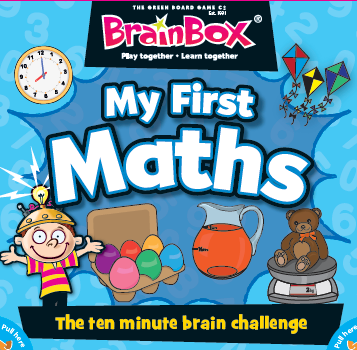 BRAINBOX MY FIRST MATHS SQUARE BOX