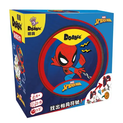 [DOBSPI07CNT] DOBBLE SPIDERMAN ECO SLEEVE CNT