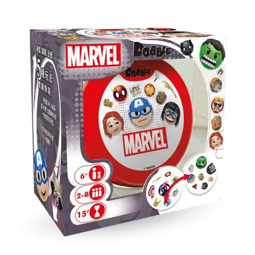 [DOBMARE01CNT] 嗒寶：漫威表情符號 DOBBLE MARVEL EMOJIS SLEEVE