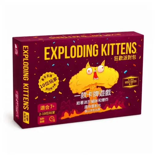 [EKIEK04NCNT] EXPLODING KITTENS PARTY PACK NO MUSIC CNT