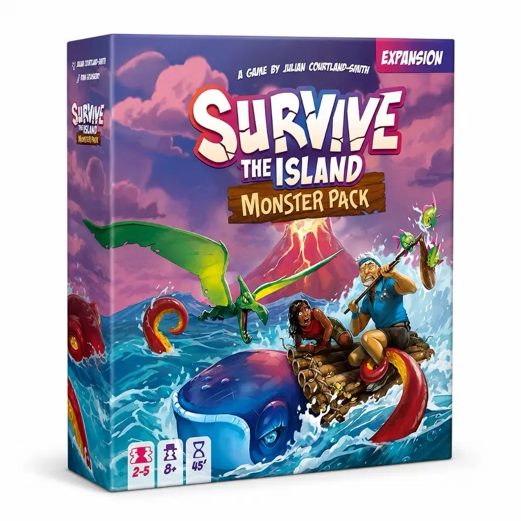 逃離絕命島 怪獸擴充 英文版 Survive The Island: Monster Pack Expansion EN